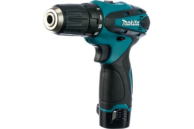Аккумуляторная безударная дрель-шуруповерт Makita DF330DWE