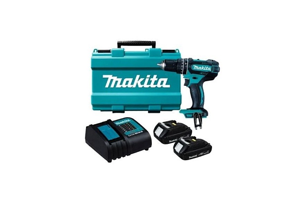 Аккумуляторная ударная дрель-шуруповерт Makita DHP482SYE