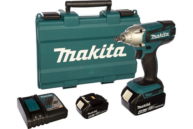 Гайковерт аккумуляторный ударный Makita DTW190RME