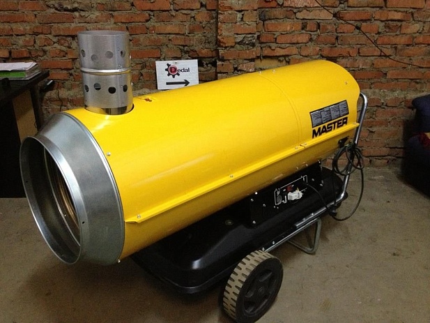 Тепловая пушка (теплогенератор) дизельный MASTER BV 290 E 81 кВт