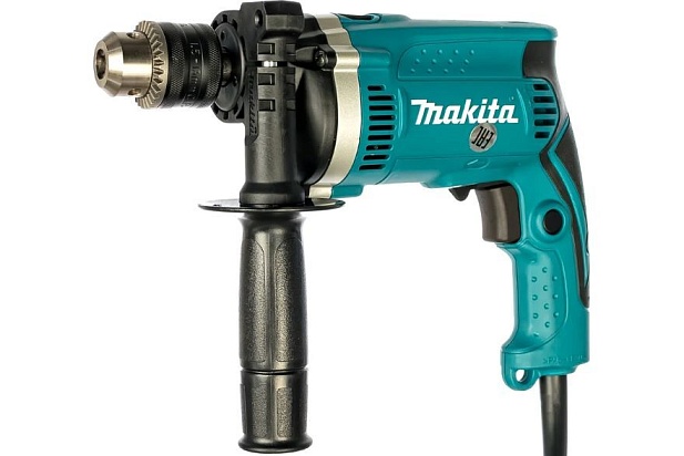 Ударная сетевая дрель Makita HP1630K 710 Вт