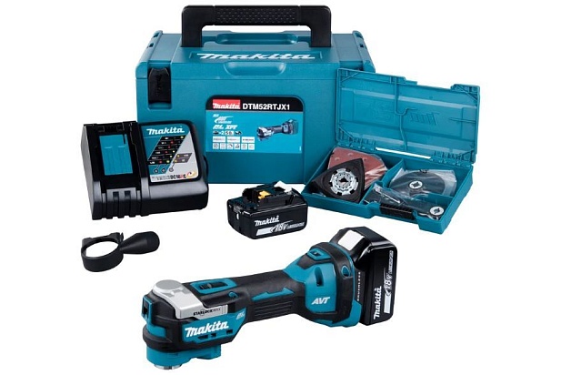 Многофункциональный аккумуляторный инструмент Makita LXT 18В, 10000-20000 об/мин DTM52RTJX1